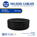 NYMHY 3x1.5 mm2 100 Meter - Kabel Tembaga Serabut Wilson Cables