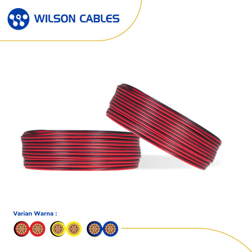 Kabel Audio 2x0.50 mm2 (2x20/0.18) 100 Meter - Wilson Cables