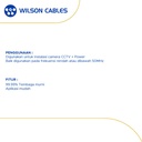 Wilson Cables - Kabel CCTV Coaxial RG59 + Power Cord 100 Meter