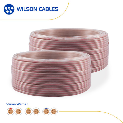 Wilson Cables - Kabel Audio / 2 X 0.50 mm2 (2 x 20/0.18) / Transparan