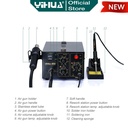 Yihua 852 Blower Solder Uap Analog 2 IN1 Soldering Station Hot Air ORI