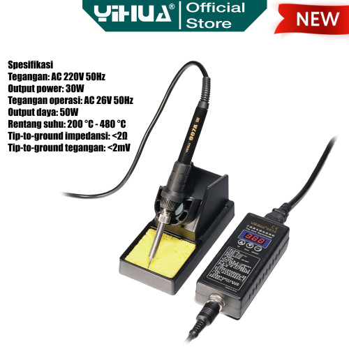 Yihua 9936 Solder Station Portable Digital 40W Soldering Iron Listrik