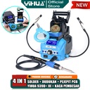 YIHUA 939D+ III Robot Solder Station 4 IN 1 Kaca Pembesar LED Penjepit