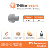 Fitting Pipa uPVC Trilliunbasics DV Increaser Socket 4" x 2" Inch