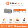 Fitting Pipa uPVC Trilliunbasics TS Faucet Socket - 1/2" x 3/4" Inch