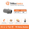 Fitting Pipa uPVC Trilliunbasics TS Valve Socket - 3/4" x 1/2" Inch