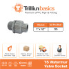 Fitting Pipa uPVC Trilliunbasics TS Watermur Valve Socket 1"x1/2" Inch