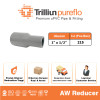 Fitting Pipa uPVC Trilliunpureflo AW Reducer 1" x 1/2" Inch