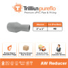 Fitting Pipa uPVC Trilliunpureflo AW Reducer 2" x 1" Inch