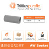 Fitting Pipa uPVC Trilliunpureflo AW Socket 1 1/4" Inch