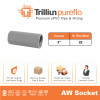 Fitting Pipa uPVC Trilliunpureflo AW Socket 3" Inch