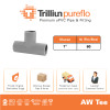 Fitting Pipa uPVC Trilliunpureflo AW Tee 1" Inch