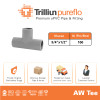 Fitting Pipa uPVC Trilliunpureflo AW Tee 3/4" x 1/2" Inch