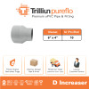 Fitting Pipa uPVC Trilliunpureflo D Increaser 6" x 4" Inch