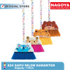 Sapu Lantai,Sapu Plastik,Sapu Lucu, Warna, Sapu Nilon Karakter Nagoya