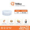 Selang Air PVC Trilliun Tebal 1/2" Inch - 50 Meter