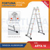 Tangga Lipat Fortuna Arya 16 | Tangga Aluminium Fortuna