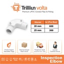 Fitting Pipa uPVC Conduit Trilliunvolta Inspection Elbow