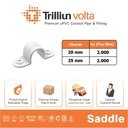 Fitting Pipa uPVC Conduit Trilliunvolta Saddle