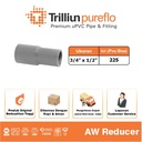 Fitting Pipa uPVC Trilliunpureflo AW Reducer 3/4" x 1/2" Inch