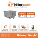 Fitting Talang uPVC Trilliun Angle (140) - Talang Air Belokan