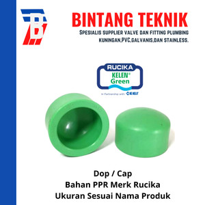 Dop / Cap PPR 1 1/4" (40 mm) Rucika