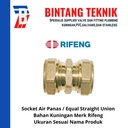 Socket Air Panas 1" inch (2025) Kuningan Rifeng