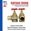 Hydrant Valve 2 1/2" Kuningan Onda PN16