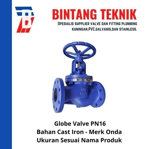 Globe Valve 8" inch Cast Iron Onda PN16