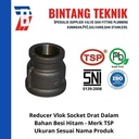 Reducer Vlok Sok 2" x 1 1/2" Besi Hitam TSP