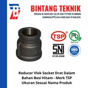 Reducer Vlok Sok 1" x 1/2" Besi Hitam TSP