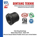 Vlok Ring (Bushing) 2" x 1 1/2" Besi Hitam TSP