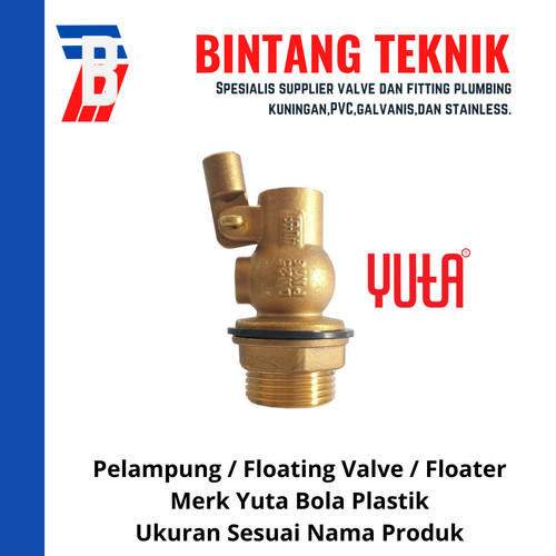 Pelampung 1/2" inch Bola Plastik Yuta