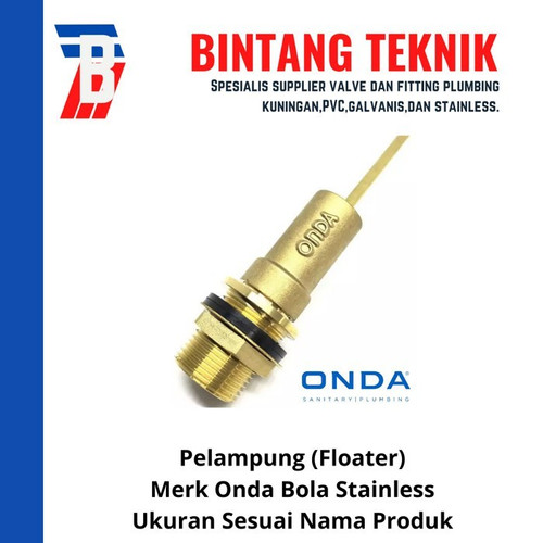 Pelampung Onda Stainless 2 1/2"