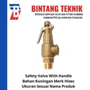 Safety Valve Hisec 2" inch Handle Kuningan