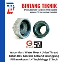 Water Mur Drat 6" inch Besi Galvanis G Brand Galunggung