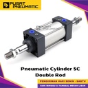 SCD 50X30-30 Pneumatic Standard Cylinder Double Rod Non Stoper / Cylinder Pneumatic SCD 50 x 30 - 30