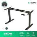 Frame Electric Standing Desk Stramm Bruno SF Working Gaming Desk