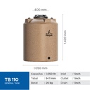 Penguin Toren Tandon Tangki Air General Tank TB 110 1000 Liter