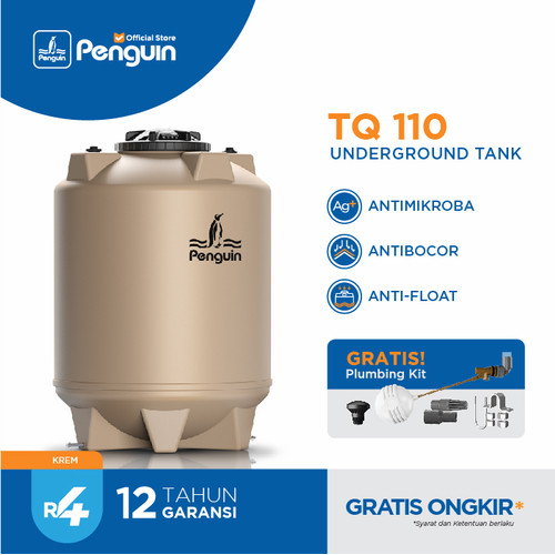 Penguin Toren Tandon Tangki Air Underground Tank TQ 110 1000 Liter