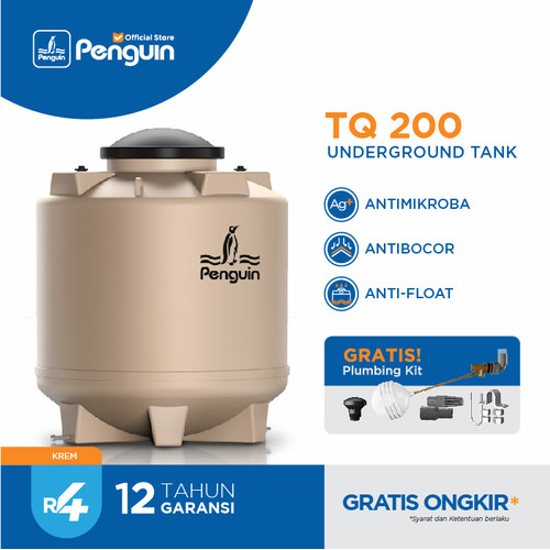 Penguin Toren Tandon Tangki Air Underground Tank TQ 200 2000 Liter