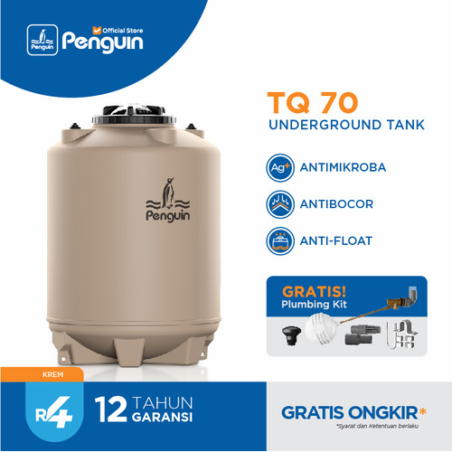 Penguin Toren Tandon Tangki Air Underground Tank TQ 70 700 Liter