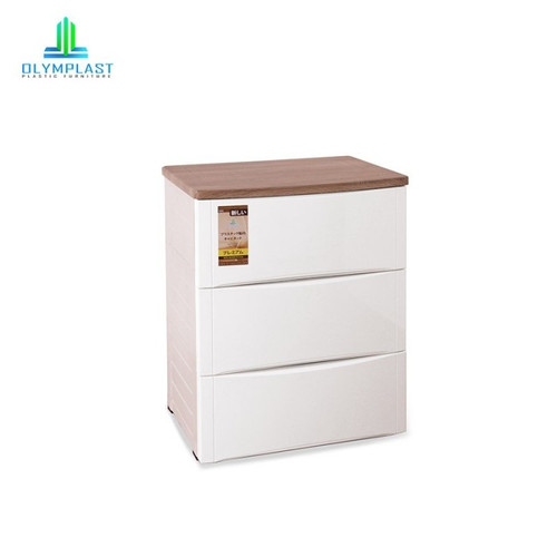 (CARGO) Olymplast ODC 03 M Lemari Laci Drawer Cabinet Susun 3 Modern