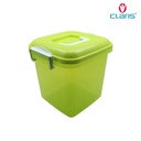 Claris 1058 Container Box Plastik Q-bic 43 Liter Handle Tutup