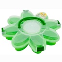 Green Leaf 515 Toples Snack Marguerite Serving Tray Wadah Saji Makanan