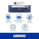 LUMINOUS Inverter Eco watt Rapid Charge Xl 1500va/12v