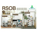 Olymplast RSOB 03 Rak Susun 3 Serbaguna Plastik Dapur / Piring / Buku