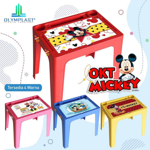 Olymplast Set 1 Kursi Anak OK 305 dan 1 Meja Belajar OKT Playgroup