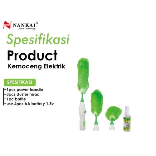 Kemoceng Elektrik / Go Dust Electric Home Nankai
