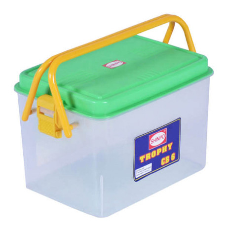 Shinpo 121 CB6 Trophy Container Box Kotak Handle Pegangan CB 6 Liter